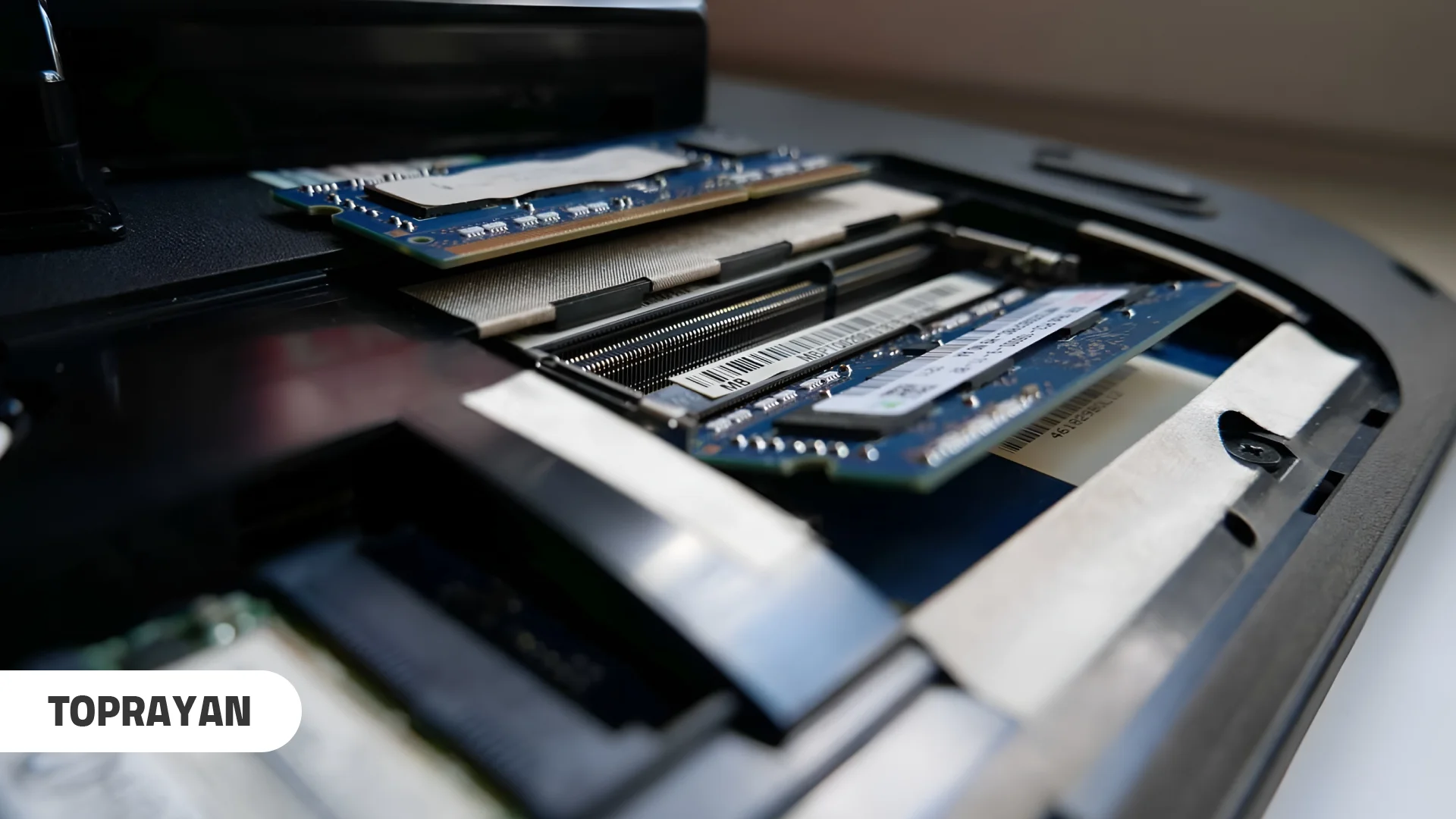 تشخیص تعداد اسلات رم لپ تاپ